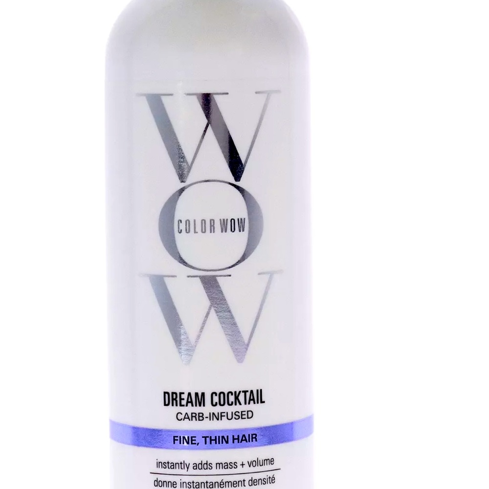 WOW-Dream Cocktail for Fine Thinning Hair Carb Infused~6.7 Oz (200 ml) FULL SIZE